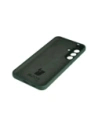 Silikonowe etui Bizon Soft Case do Samsung Galaxy A57 5G ciemnozielone