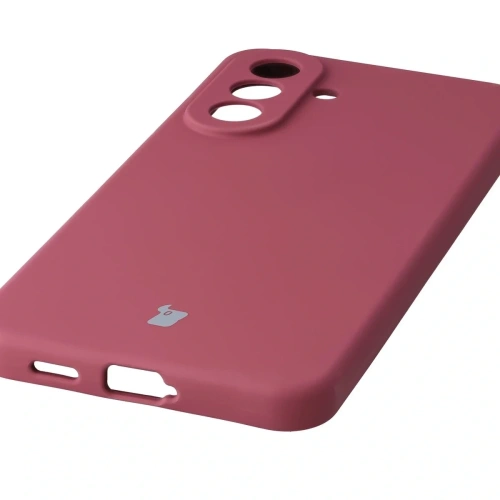 Silikonowe etui Bizon Soft Case do Samsung Galaxy A57 5G ciemnofioletowe