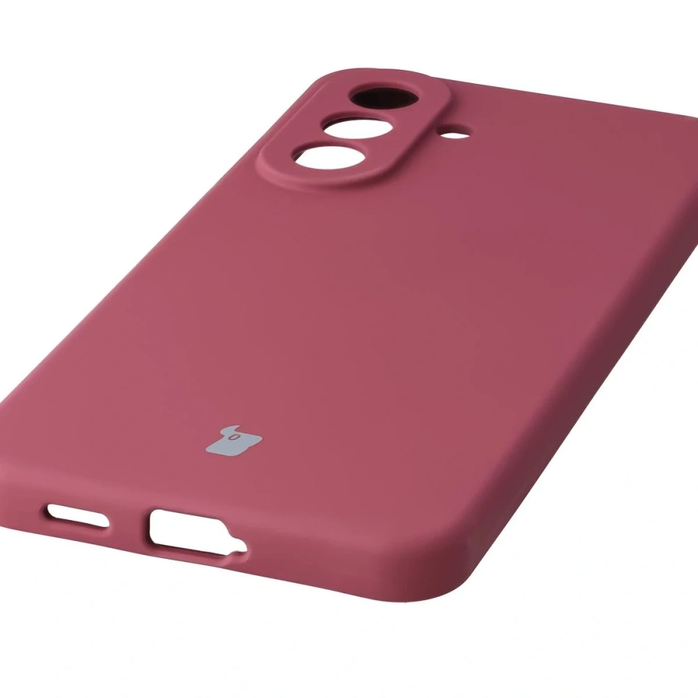 Silikonowe etui Bizon Soft Case do Samsung Galaxy A57 5G ciemnofioletowe