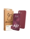 Silikonowe etui Bizon Soft Case do Samsung Galaxy A57 5G ciemnofioletowe