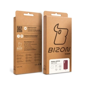 Silikonowe etui Bizon Soft Case do Samsung Galaxy A57 5G ciemnofioletowe