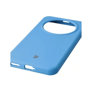 Silikonowe etui Bizon Soft Case do Honor Magic8 Lite niebieskie