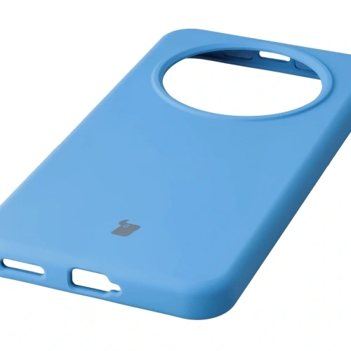 Silikonowe etui Bizon Soft Case do Honor Magic8 Lite niebieskie