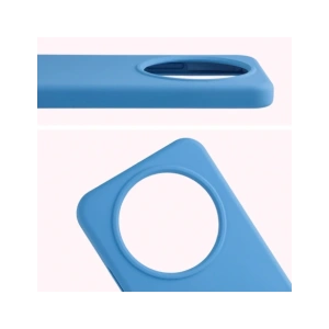 Silikonowe etui Bizon Soft Case do Honor Magic8 Lite niebieskie