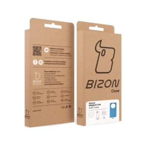 Silikonowe etui Bizon Soft Case do Honor Magic8 Lite niebieskie