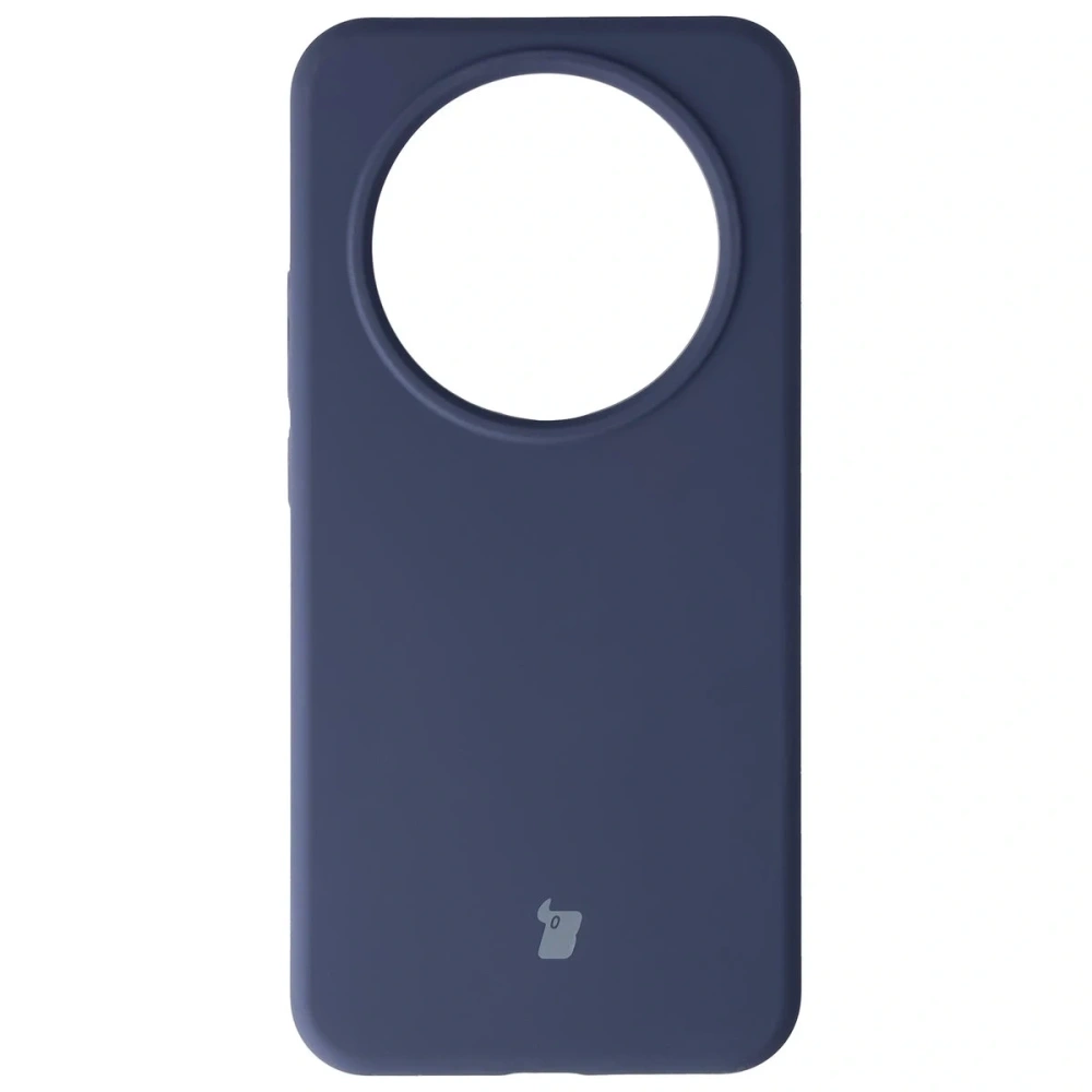 Silikonowe etui Bizon Soft Case do Honor Magic8 Lite ciemnoniebieskie