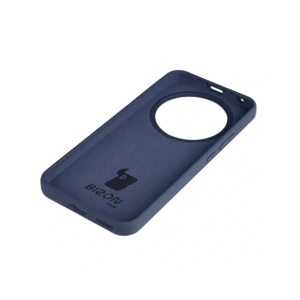 Silikonowe etui Bizon Soft Case do Honor Magic8 Lite ciemnoniebieskie