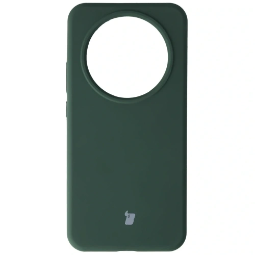 Silikonowe etui Bizon Soft Case do Honor Magic8 Lite ciemnozielone
