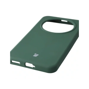 Silikonowe etui Bizon Soft Case do Honor Magic8 Lite ciemnozielone