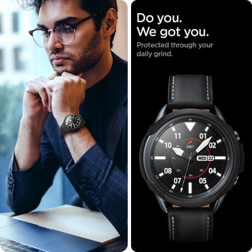 Kup Spigen Samsung Gehäuse Liquid Air Galaxy Watch 3 41mm Matt Schwarz - SPN1227BLK - {ean13} - Sklep Home Screen