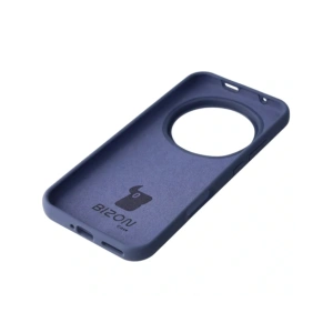Silikonowe etui Bizon Soft Case do Honor Magic8 Pro ciemnoniebieskie