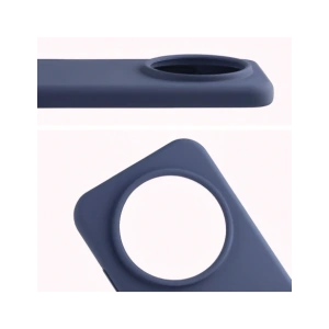 Silikonowe etui Bizon Soft Case do Honor Magic8 Pro ciemnoniebieskie