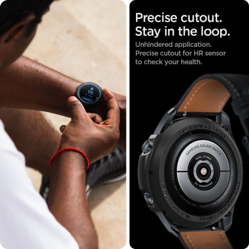 Kup Spigen Samsung Gehäuse Liquid Air Galaxy Watch 3 41mm Matt Schwarz - SPN1227BLK - {ean13} - Sklep Home Screen