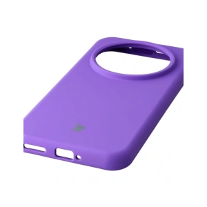 Silikonowe etui Bizon Soft Case do Honor Magic8 Pro fioletowe