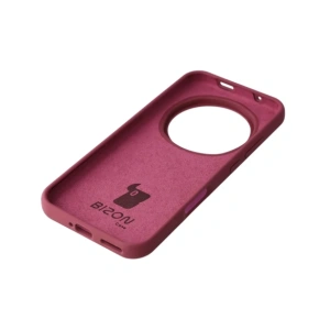Silikonowe etui Bizon Soft Case do Honor Magic8 Pro ciemnofioletowe