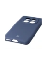 Silikonowe etui Bizon Soft Case do Xiaomi Redmi Note 15 / POCO M8 5G ciemnoniebieskie