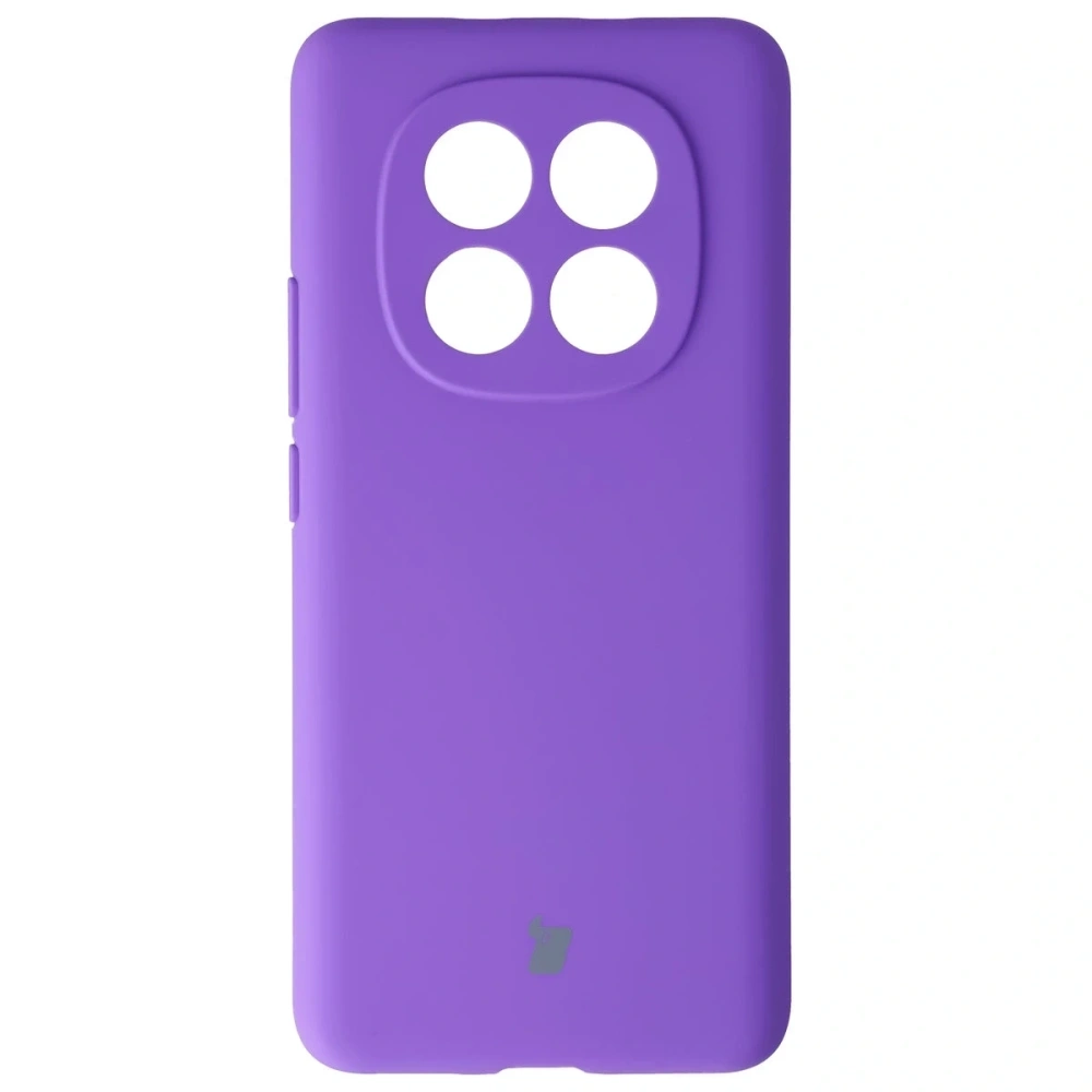 Silikonowe etui Bizon Soft Case do Xiaomi Redmi Note 15 / POCO M8 5G fioletowe