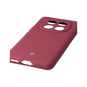 Silikonowe etui Bizon Soft Case do Xiaomi Redmi Note 15 / POCO M8 5G ciemnofioletowe