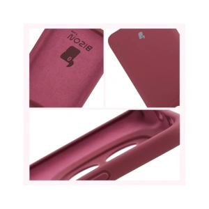 Silikonowe etui Bizon Soft Case do Xiaomi Redmi Note 15 / POCO M8 5G ciemnofioletowe