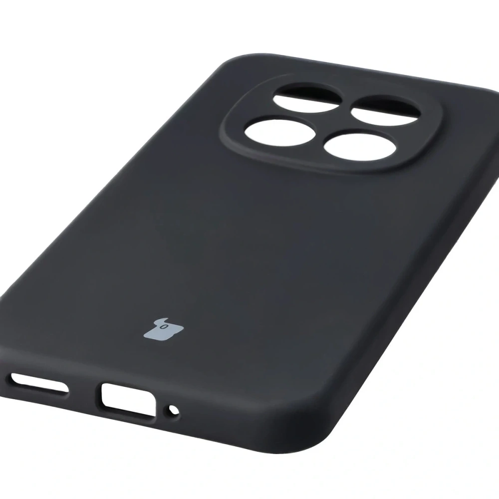 Silikonowe etui Bizon Soft Case do Xiaomi Redmi Note 15 Pro 5G czarne