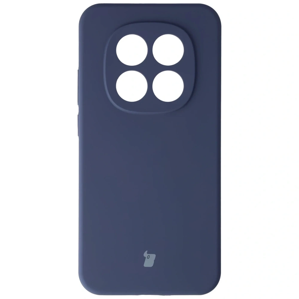 Silikonowe etui Bizon Soft Case do Xiaomi Redmi Note 15 Pro 5G ciemnoniebieskie