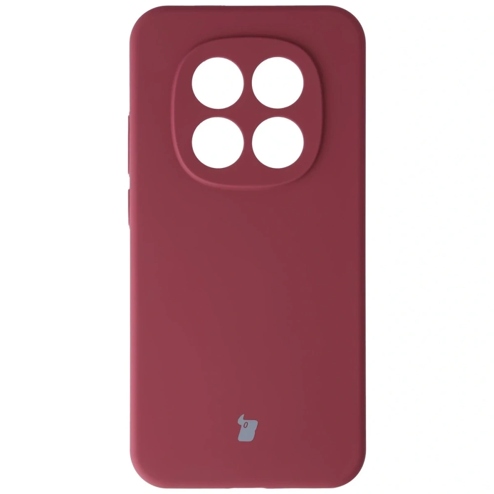 Silikonowe etui Bizon Soft Case do Xiaomi Redmi Note 15 Pro 5G ciemnofioletowe