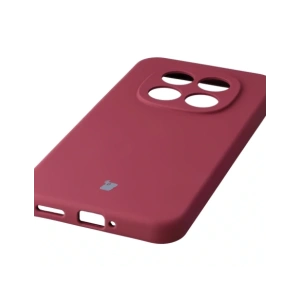 Silikonowe etui Bizon Soft Case do Xiaomi Redmi Note 15 Pro 5G ciemnofioletowe