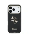 Etui Guess IML 4G Script Metal do Apple iPhone 17 Pro Max czarny