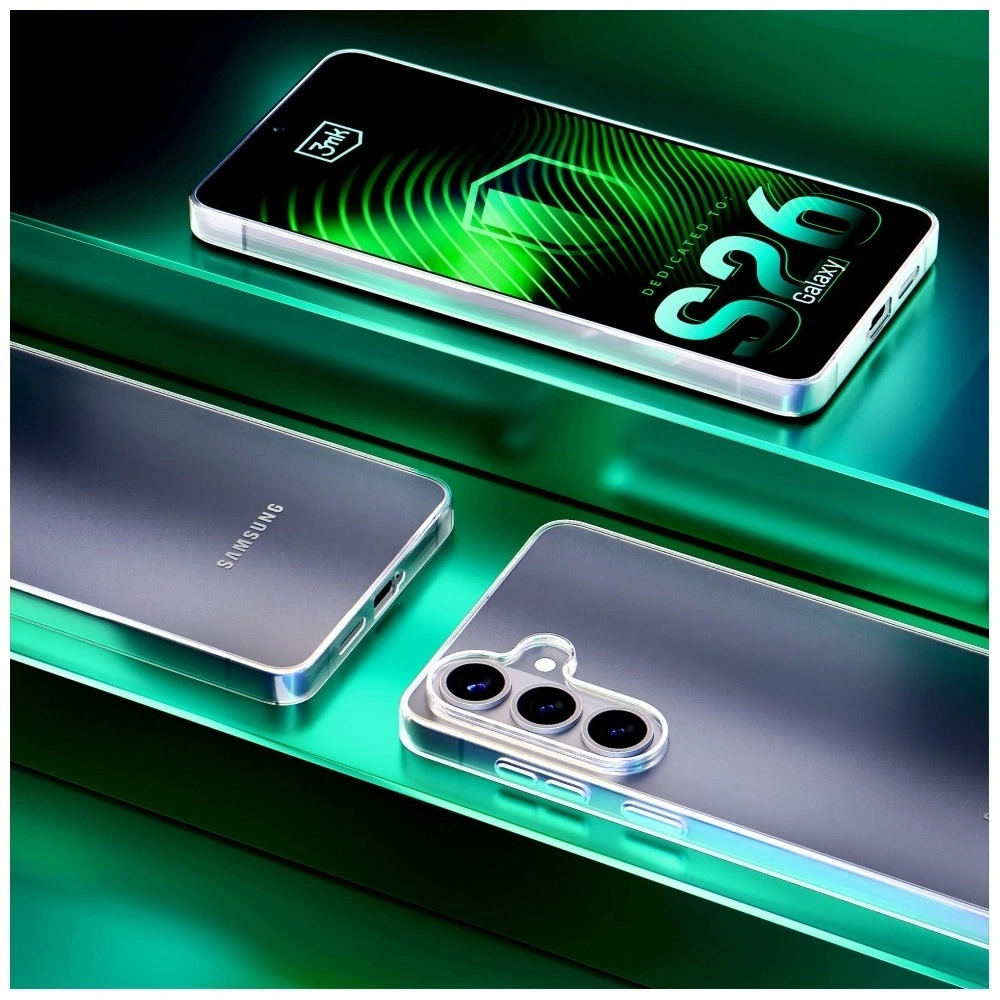 Etui 3MK Clear Case do Samsung Galaxy S26