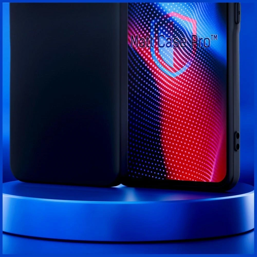 Etui 3MK Matt Case Pro do Samsung Galaxy A37 czarny