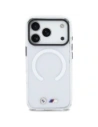 Etui BMW M IML Shockproof Metal Logos MagSafe do Apple iPhone 17 Pro Max przezroczysty