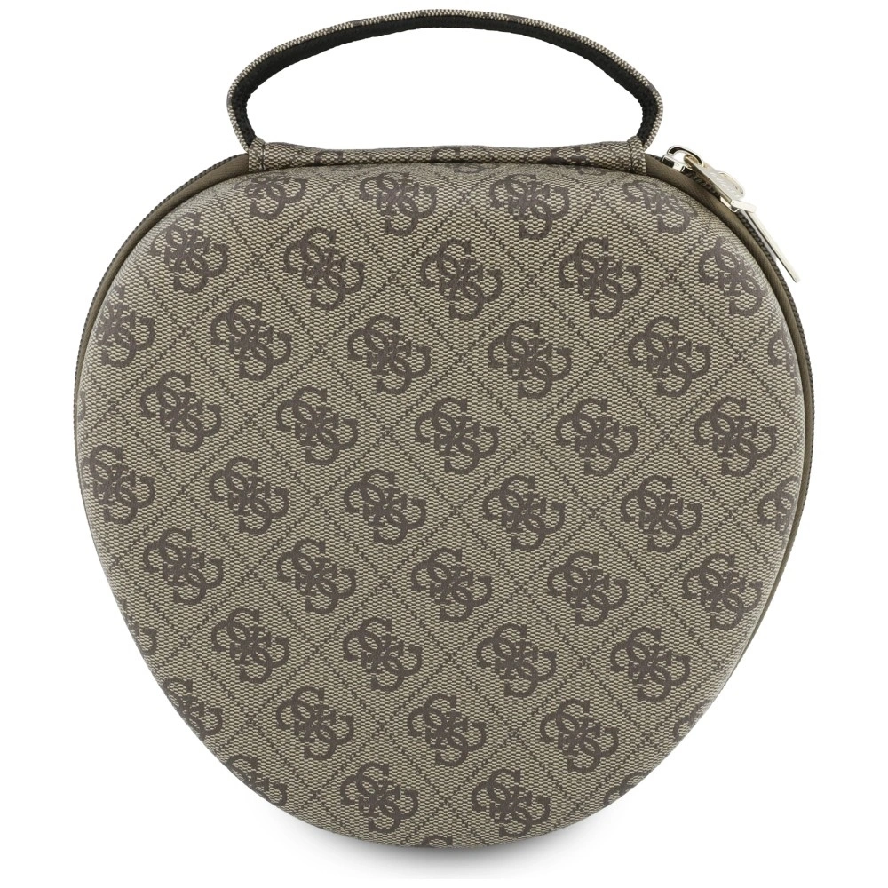 Etui na słuchawki Guess Carry Box brązowy