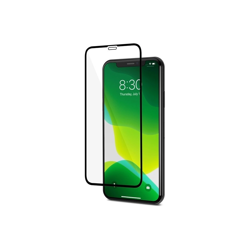 Szkło hybrydowe Moshi AirFoil Pro Apple iPhone 11 Pro/XS/X (czarna ramka)