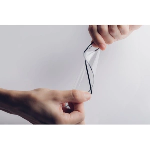 Szkło hybrydowe Moshi AirFoil Pro Apple iPhone 11 Pro/XS/X (czarna ramka)