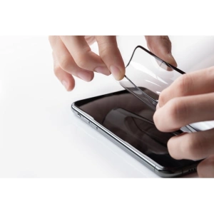 Kup Moshi Apple Hybridglas AirFoil Pro iPhone 11 Pro/XS/X (schwarzer Rahmen) - MOSH092BLK - {ean13} - Sklep Home Screen