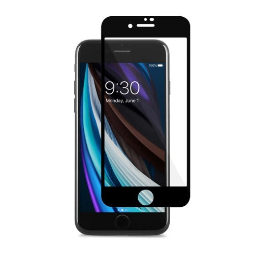 Kup Hybriční sklo Moshi AirFoil Pro Apple iPhone SE 2022/SE 2020/8 (černý rámeček) - MOSH093BLK - {ean13} - Sklep Home Screen