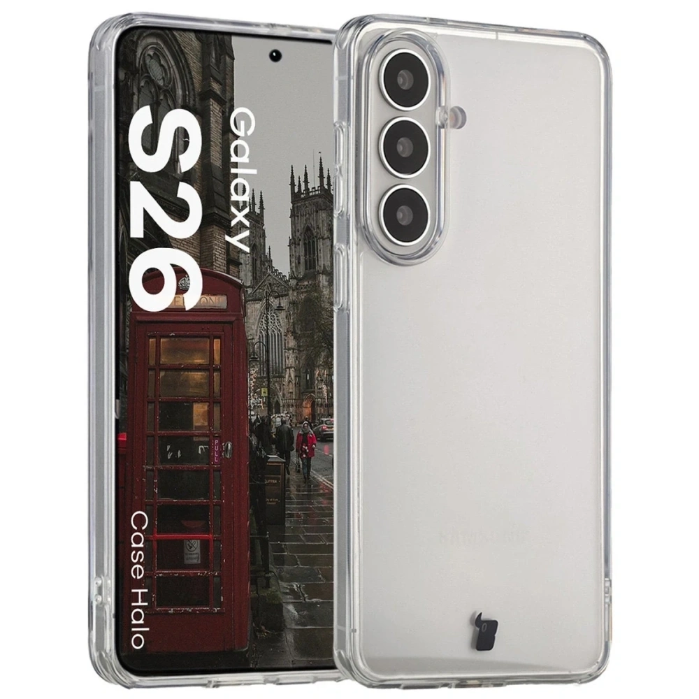 Etui Bizon Case Halo do Samsung Galaxy S26 przezroczyste