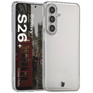 Etui Bizon Case Halo do Samsung Galaxy S26+ Plus przezroczyste