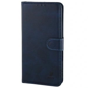 Etui z klapką Bizon Case Pocket do Honor Magic8 Pro granatowe