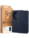 Etui z klapką Bizon Case Pocket do Honor Magic8 Pro granatowe