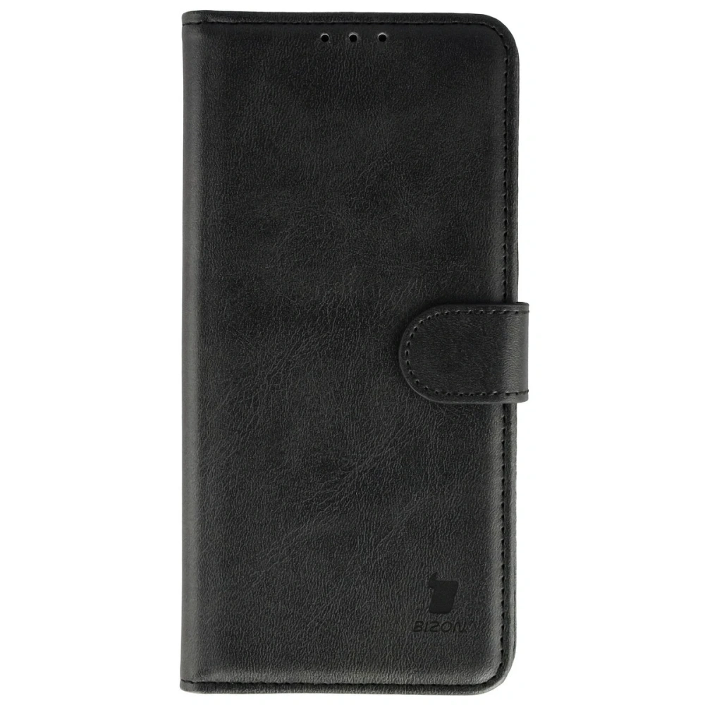 Etui z klapką Bizon Case Pocket do Xiaomi Redmi Note 15 Pro+ Plus 5G / POCO M8 Pro 5G czarne