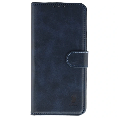 Etui z klapką Bizon Case Pocket do Xiaomi Redmi Note 15 Pro+ Plus 5G / POCO M8 Pro 5G granatowe