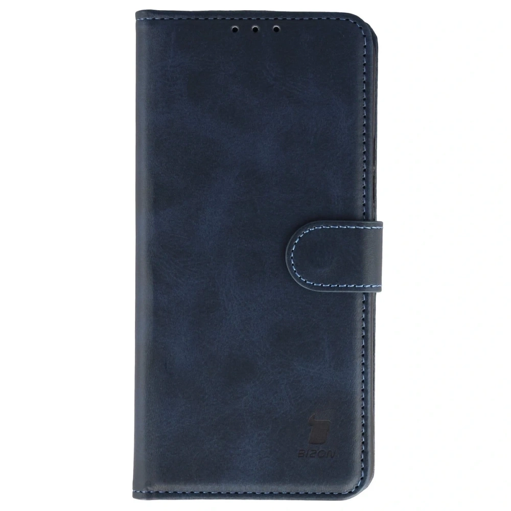 Etui z klapką Bizon Case Pocket do Xiaomi Redmi Note 15 Pro+ Plus 5G / POCO M8 Pro 5G granatowe