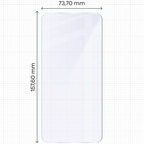 Elastyczne szkło hybrydowe Bizon Glass Mule Duo do Samsung Galaxy M35 5G / A35 5G / A55 5G [2 PACK]