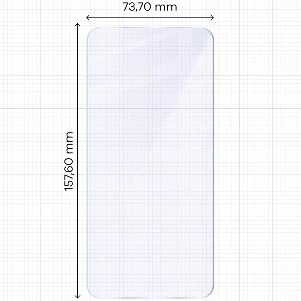 Elastyczne szkło hybrydowe Bizon Glass Mule Duo do Samsung Galaxy M35 5G / A35 5G / A55 5G [2 PACK]