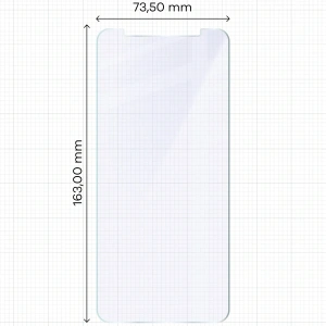 Elastyczne szkło hybrydowe Bizon Glass Mule Duo do HAMMER Iron 6 5G / 6 [2 PACK]