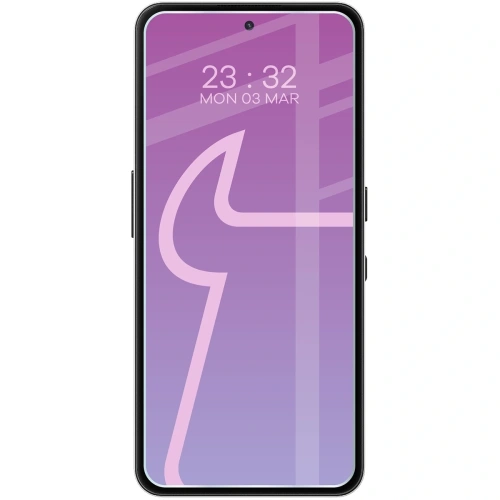 Elastyczne szkło hybrydowe Bizon Glass Mule Duo do Nothing Phone (3a) Lite [2 PACK]