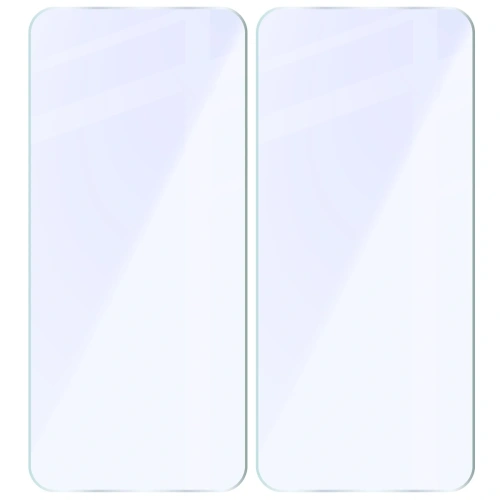 Elastyczne szkło hybrydowe Bizon Glass Mule Duo do OnePlus 15R [2 PACK]
