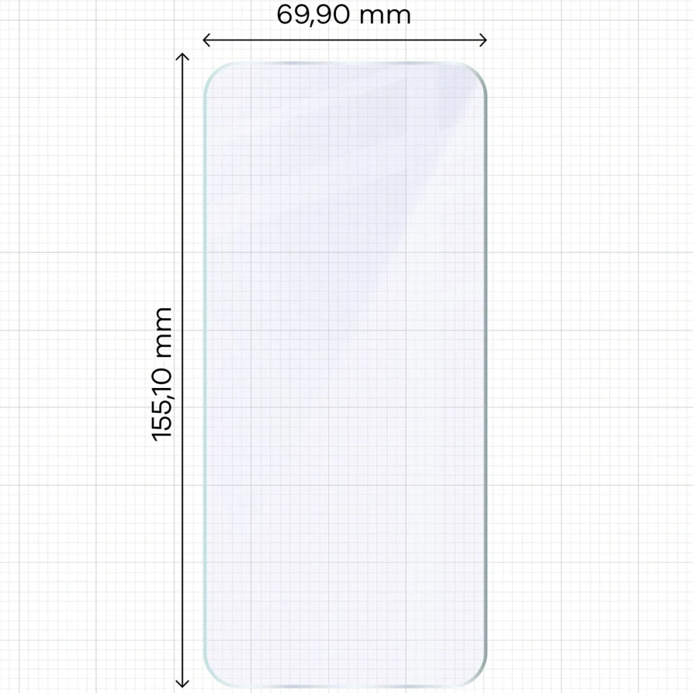 Elastyczne szkło hybrydowe Bizon Glass Mule Duo do Xiaomi POCO M8 Pro 5G [2 PACK]