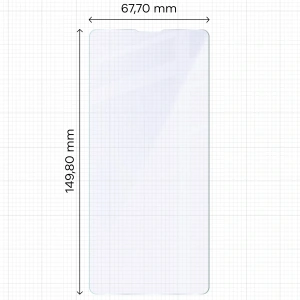 Elastyczne szkło hybrydowe Bizon Glass Mule Duo do Sony Xperia 10 VII [2 PACK]